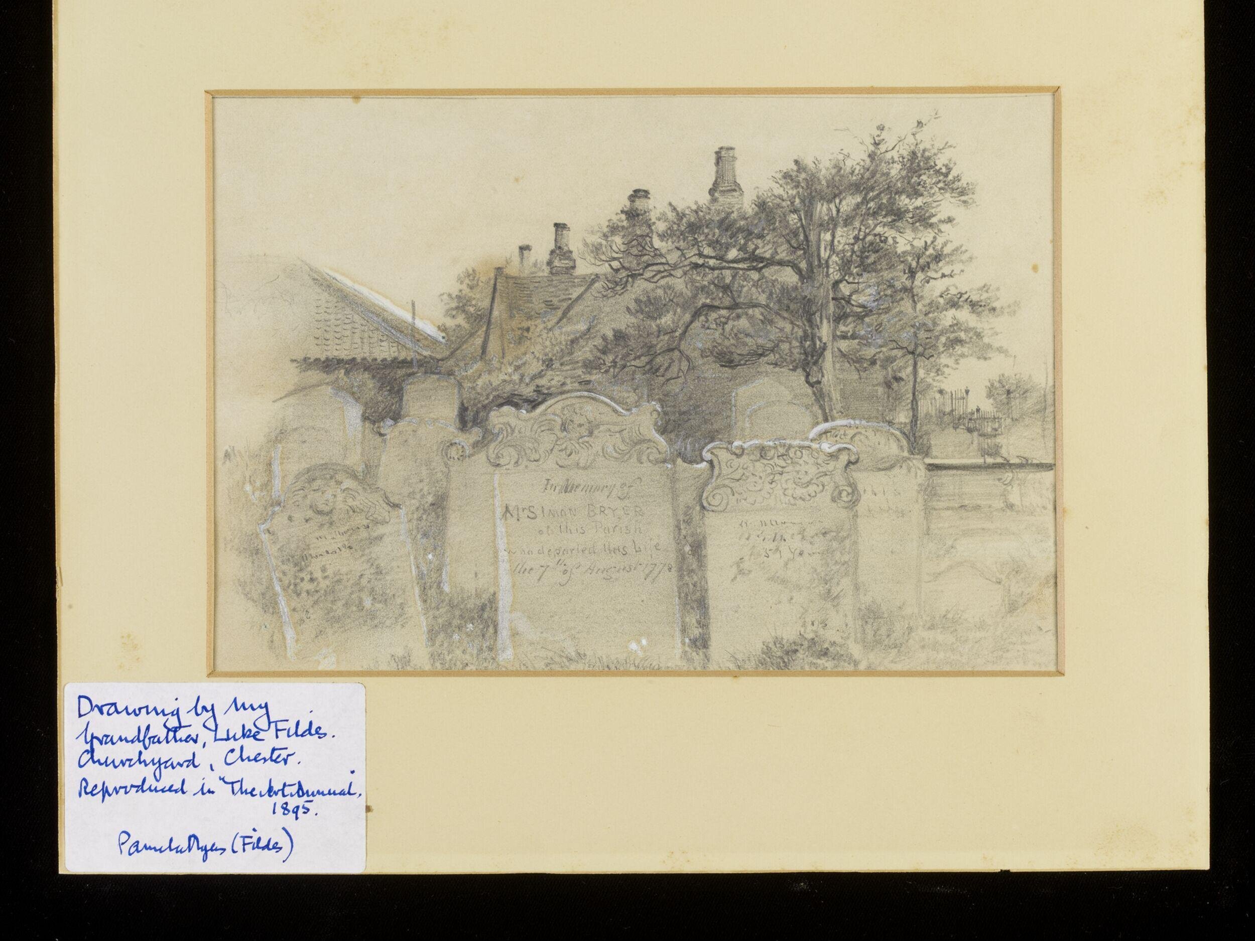 A Churchyard, Chester