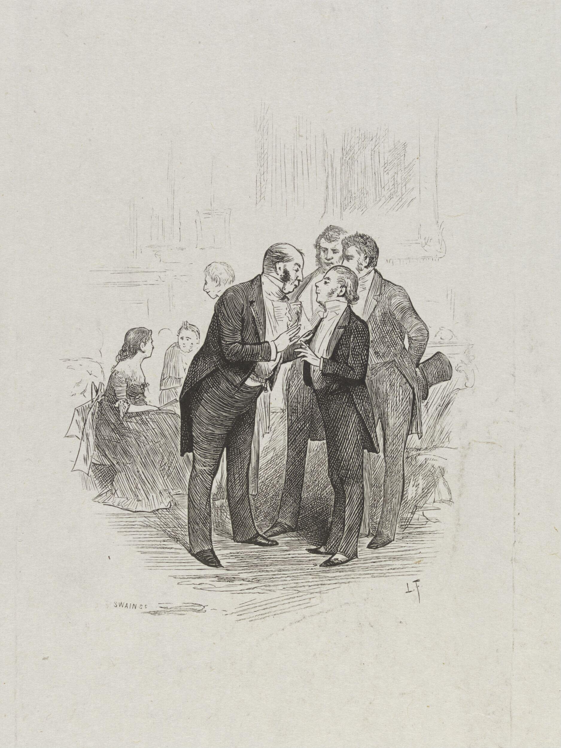 A Drawing-room scene