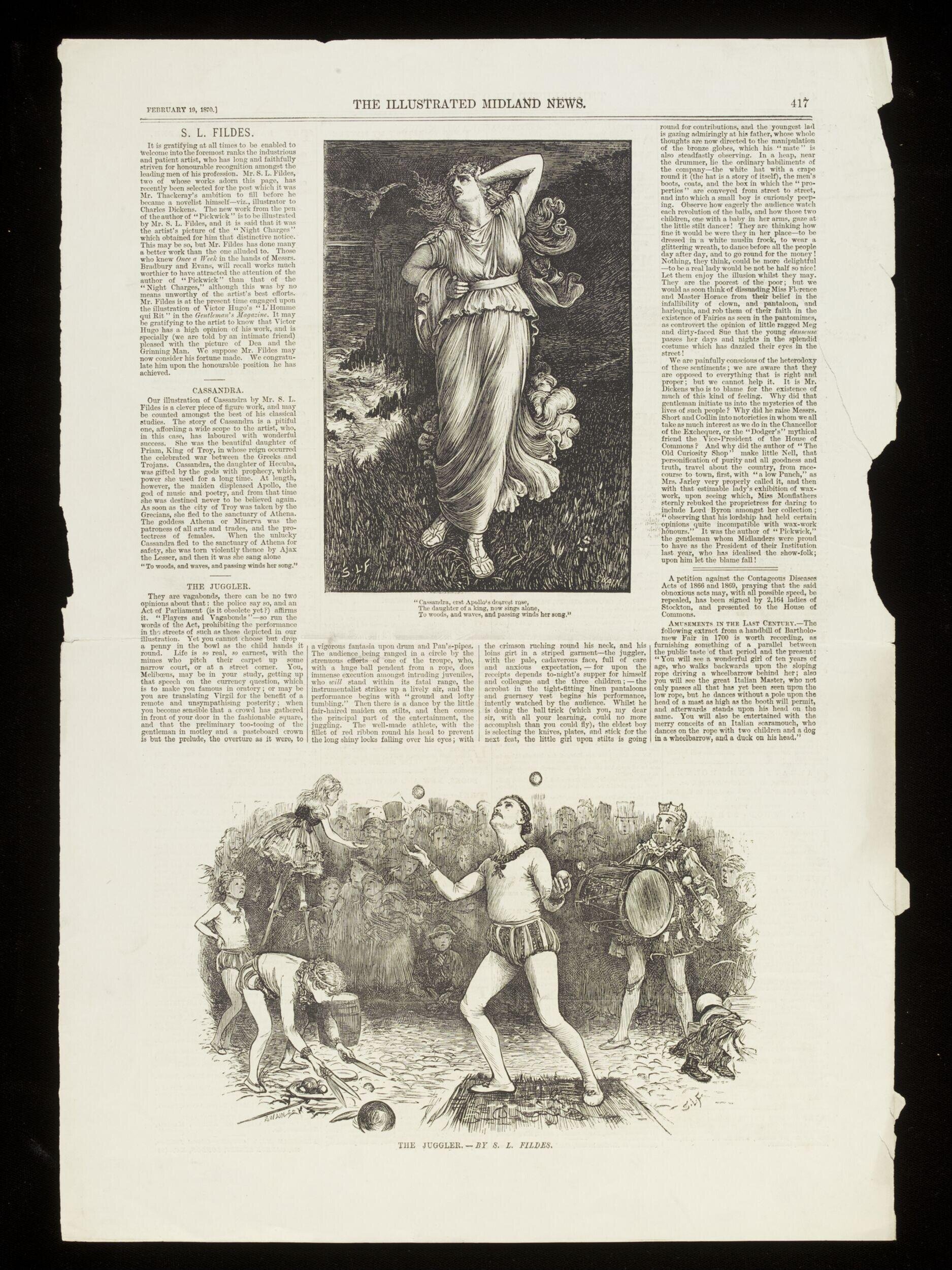 Cassandra and the Juggler