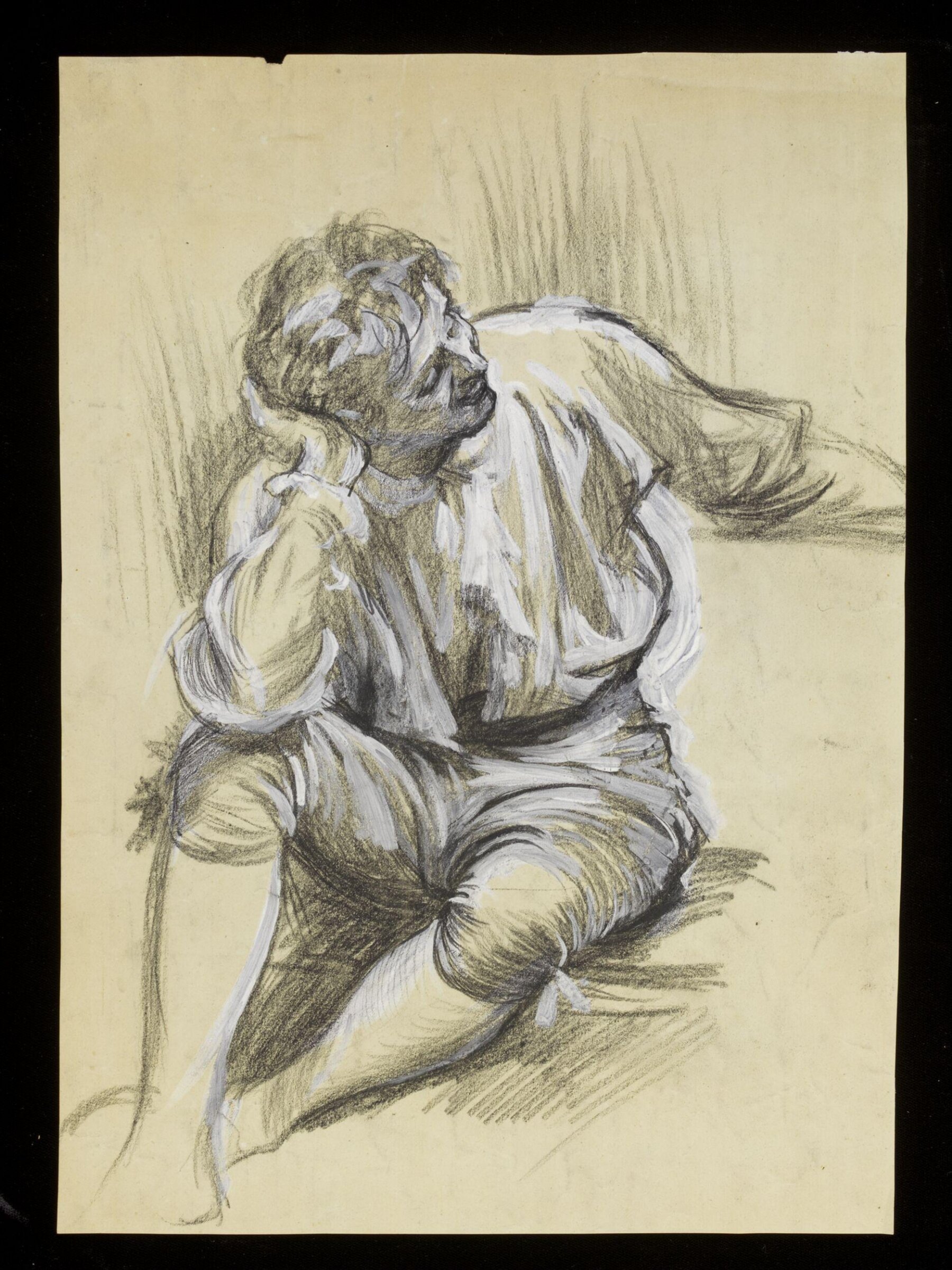Drawing, Luke Fildes, ca. 1860-1927