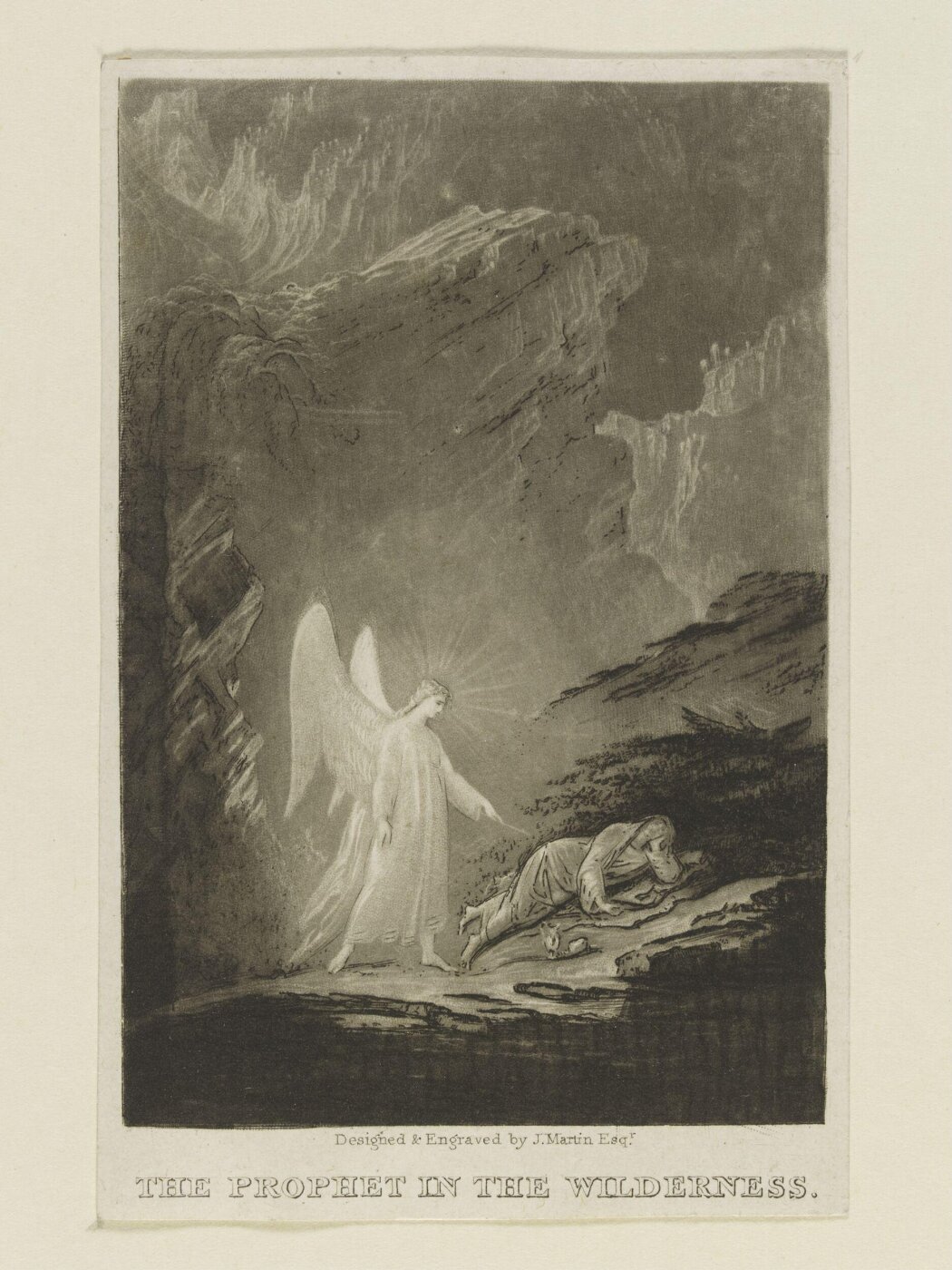 John Martin, The Prophet in the Wilderness