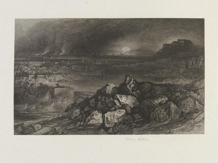 Caius Marius mourning over the Ruins of Carthage top image