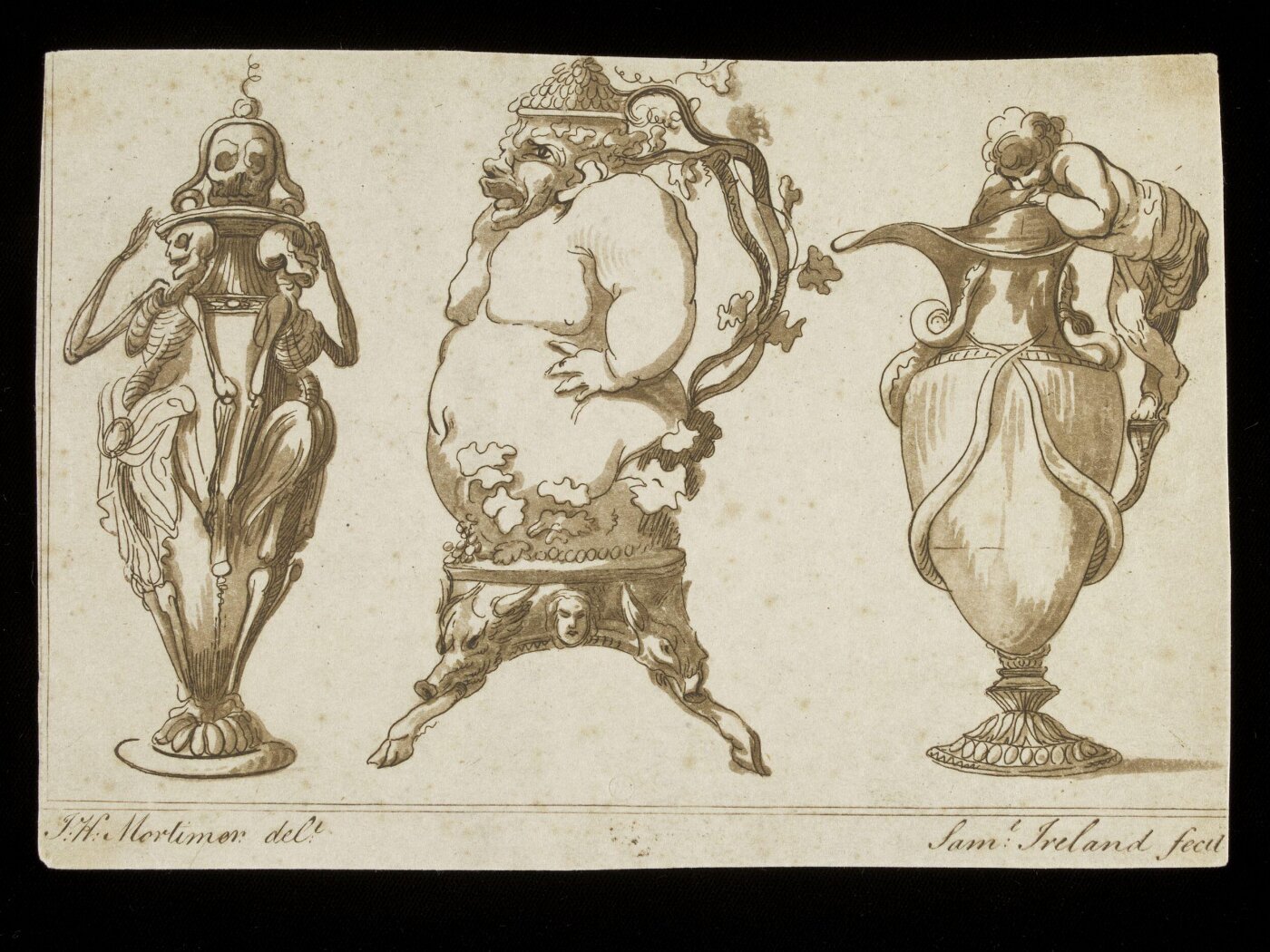 John Hamilton Mortimer, Vases