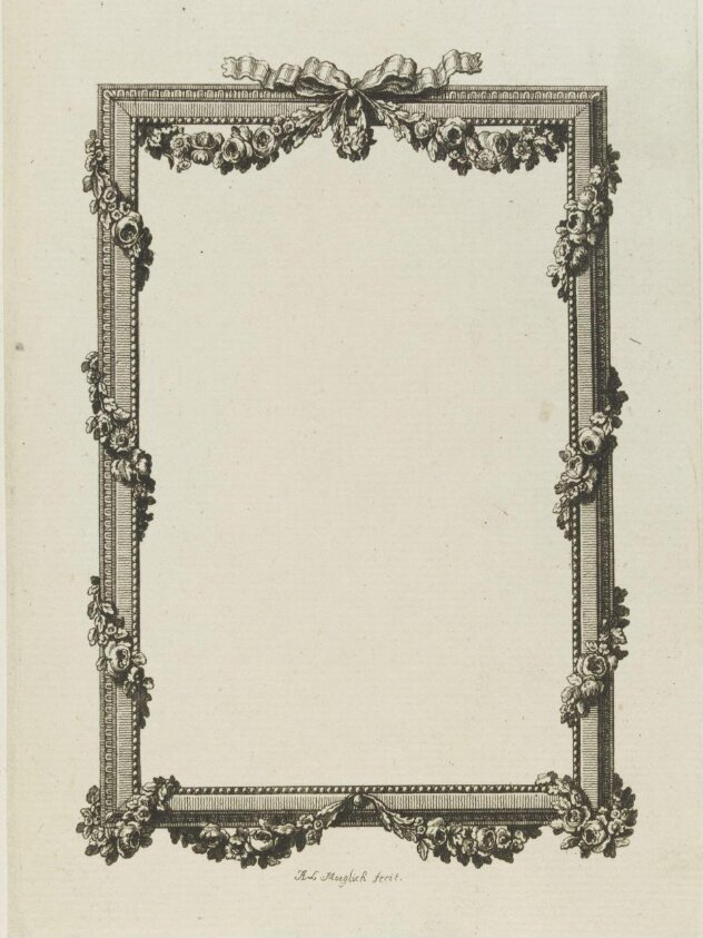 Frame design (c.1760 - c.1780) by Andreas Leonhard Moeglich