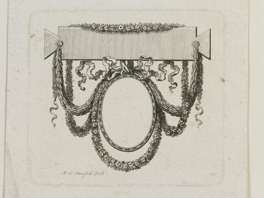 Architectural print (c.1760 - c.1780) by Andreas Leonhard Moeglich