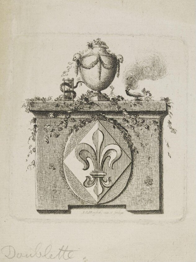 Architectural print (c.1760 - c.1780) by Andreas Leonhard Moeglich