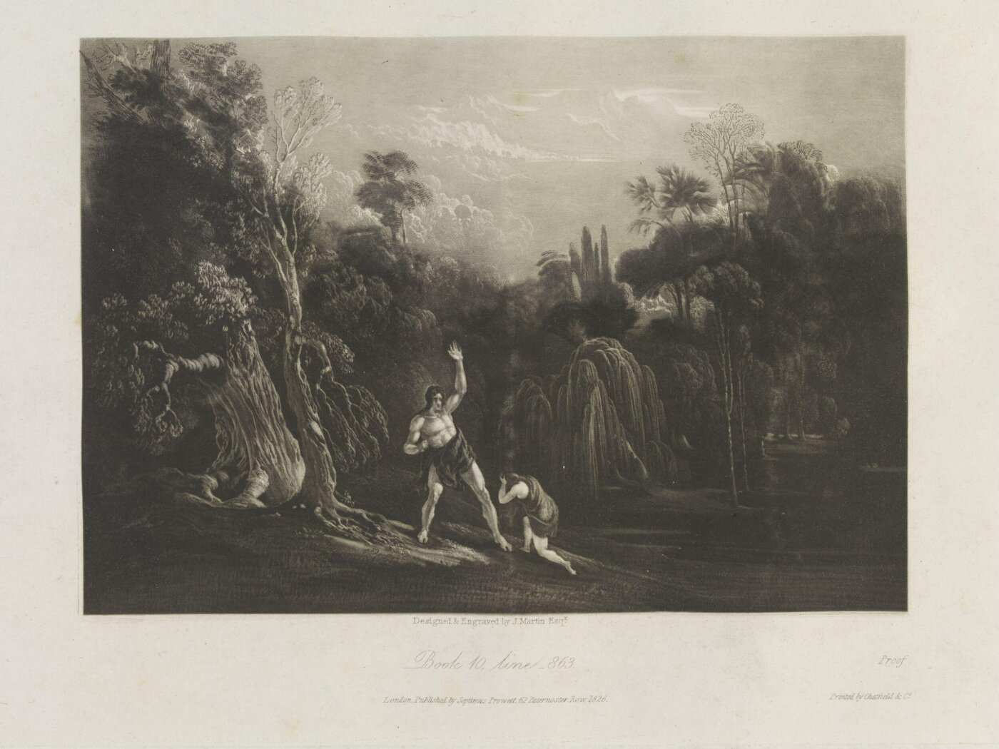 John Martin, Adam reproving Eve