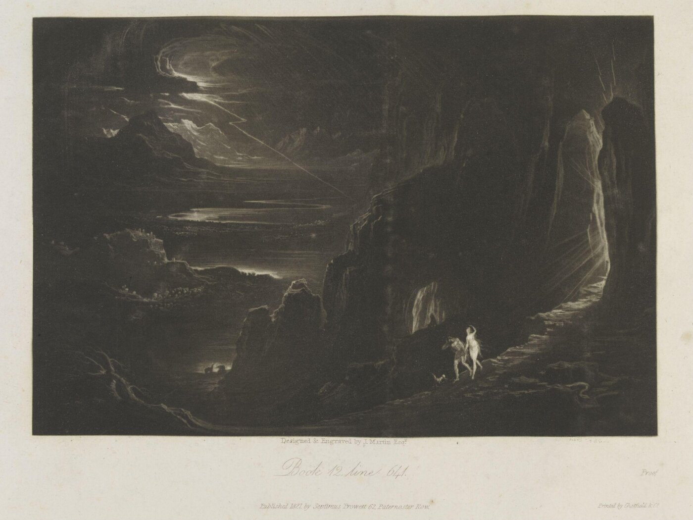 John Martin, Adam and Eve driven out of Paradise