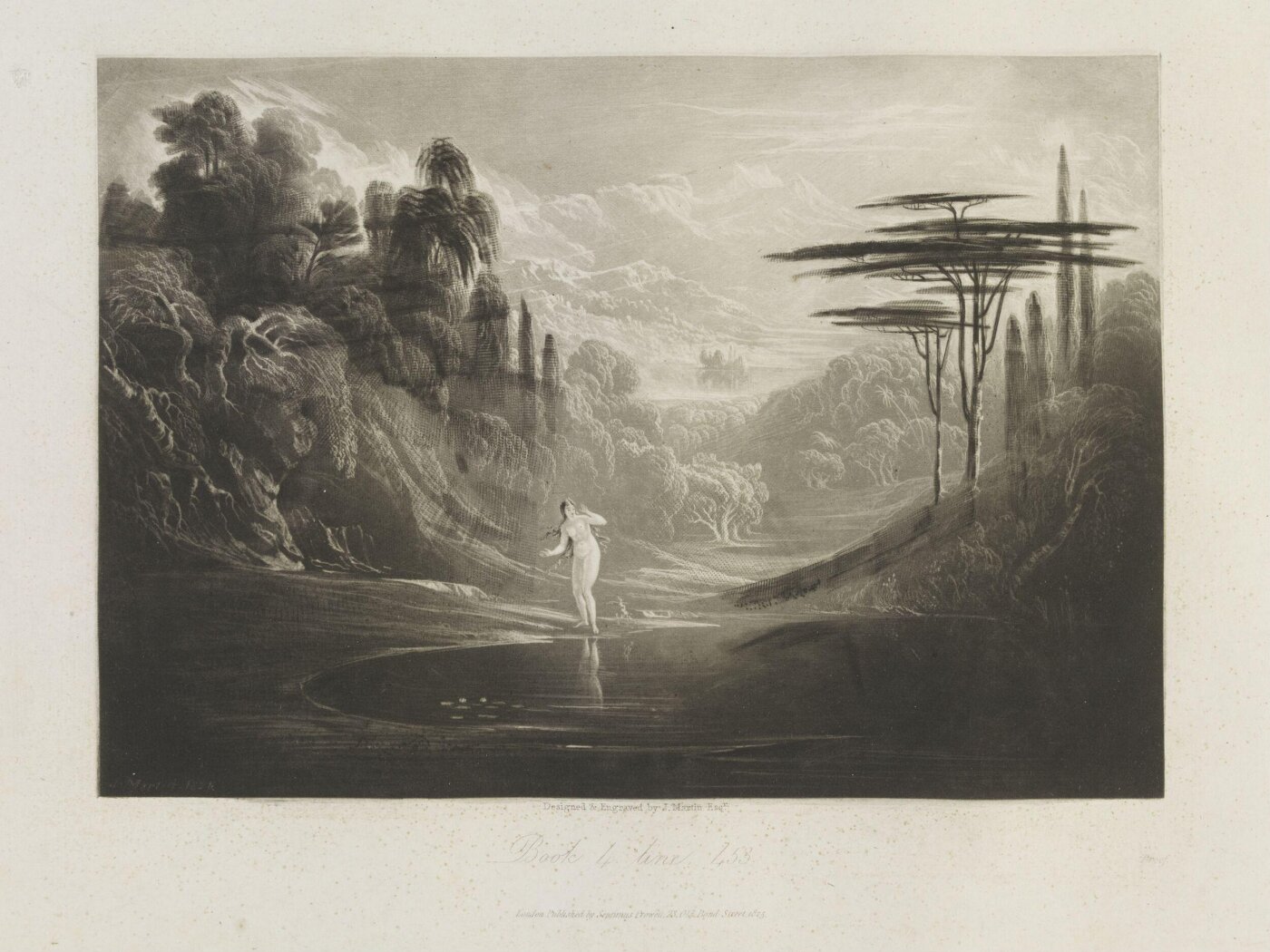 John Martin, Eve at the Fountain