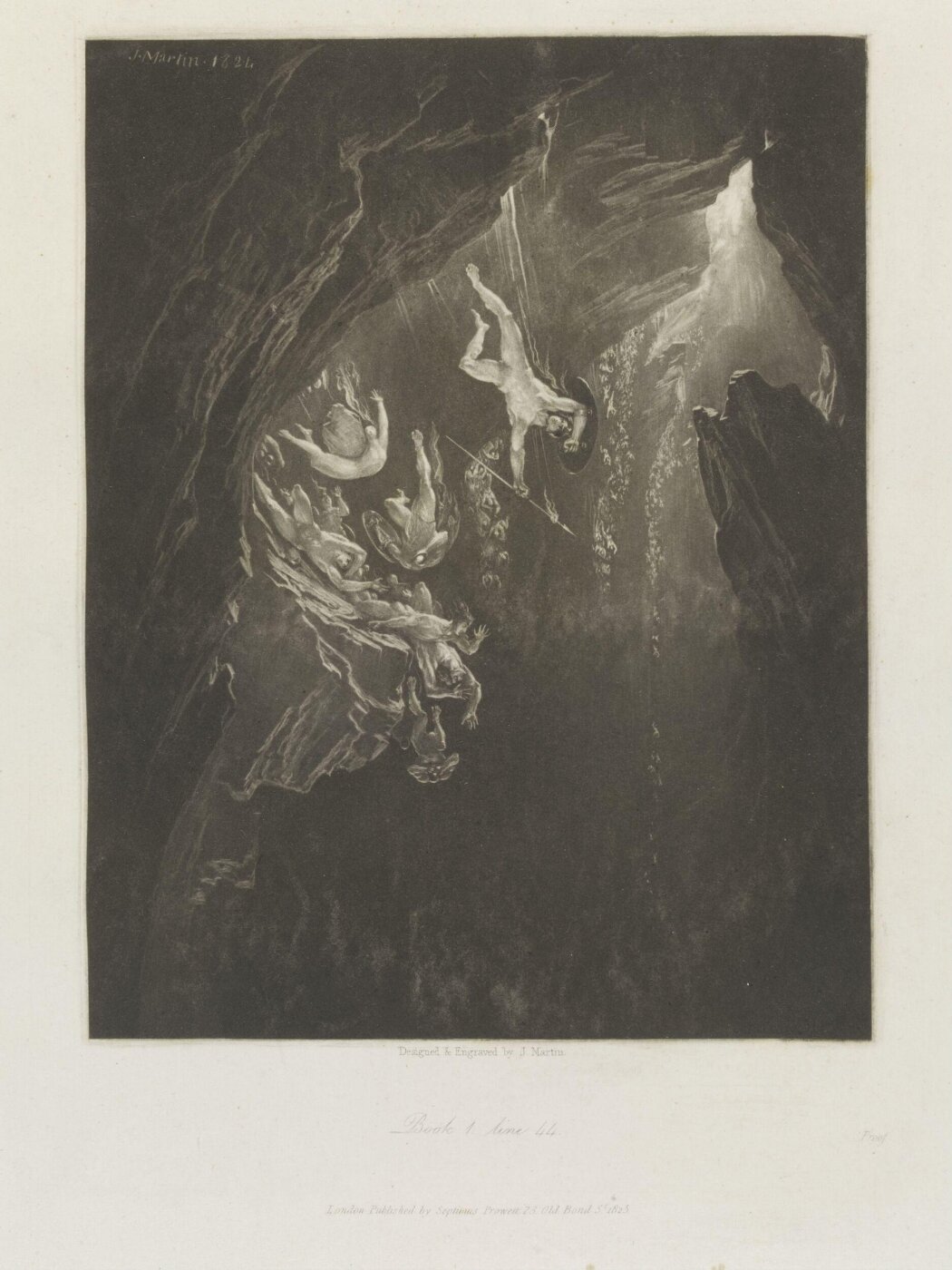 John Martin, The Fall of the Rebel Angels