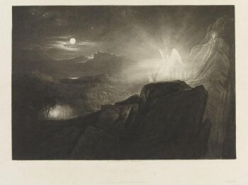 2210様感謝‼️「ジョン・マーティン銅版画 守護天使たちThe Angels The Destroying Angel | John Martin | V&A Explore The Collections
