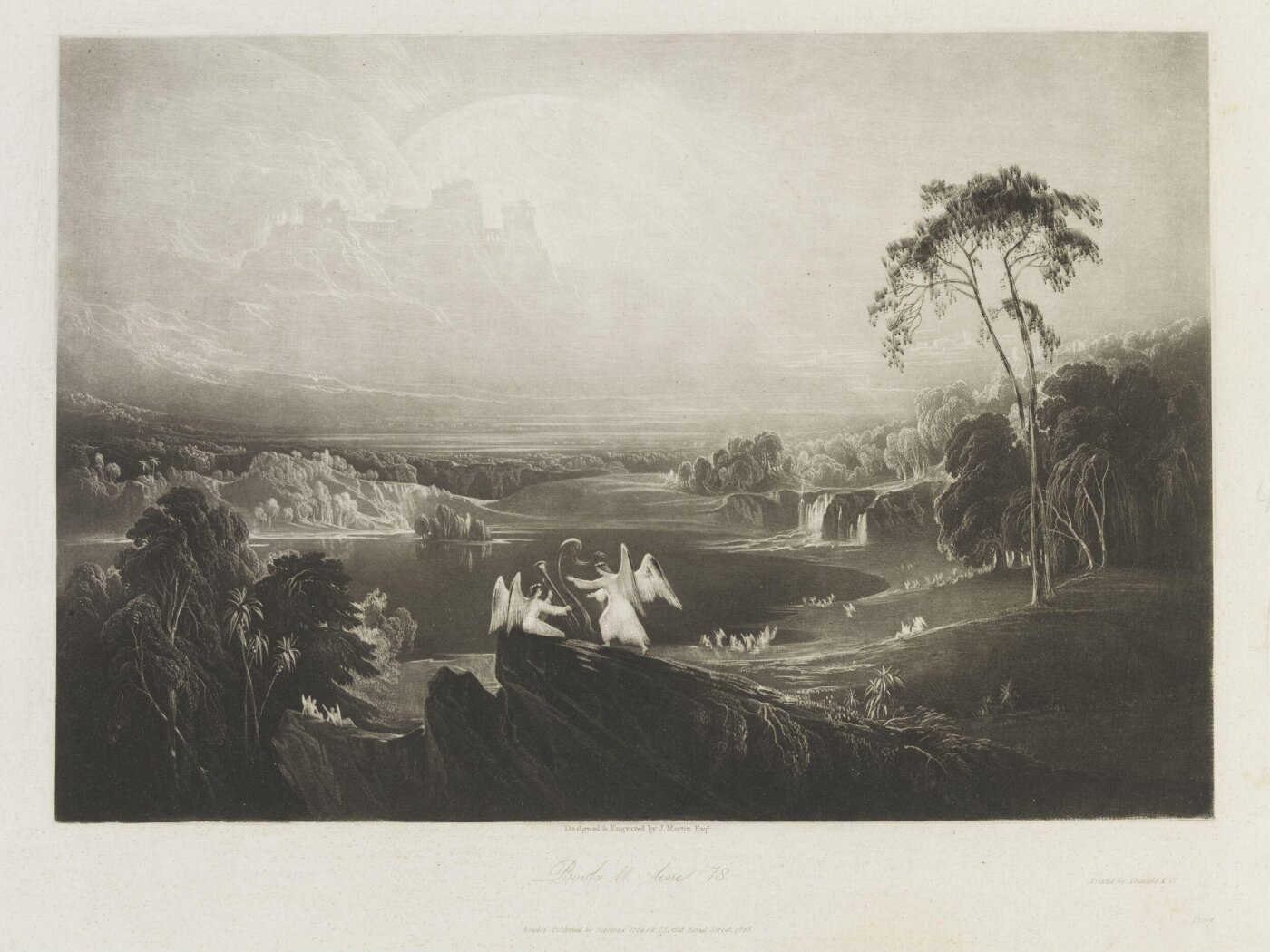 John Martin, Heaven - the Rivers of Bliss