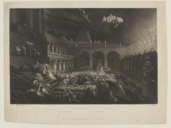 Belshazzar's Feast | John Martin | Greatbach, George | V&A Explore The ...