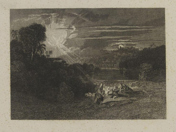 Angels appearing to the shepherds | John Martin | James Tibbits ...