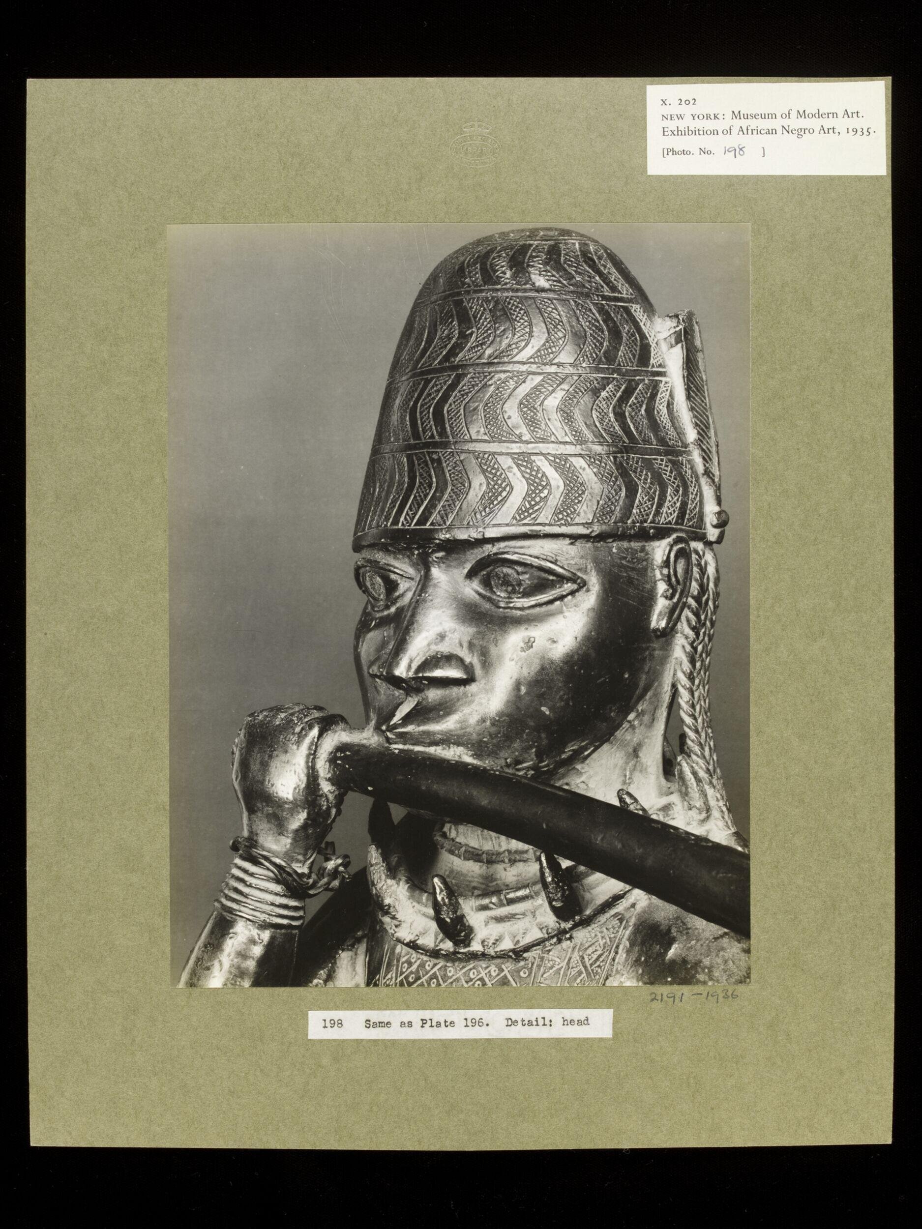 Trumpeter.  Benin