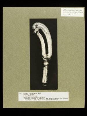 Sceptre.  Abomey