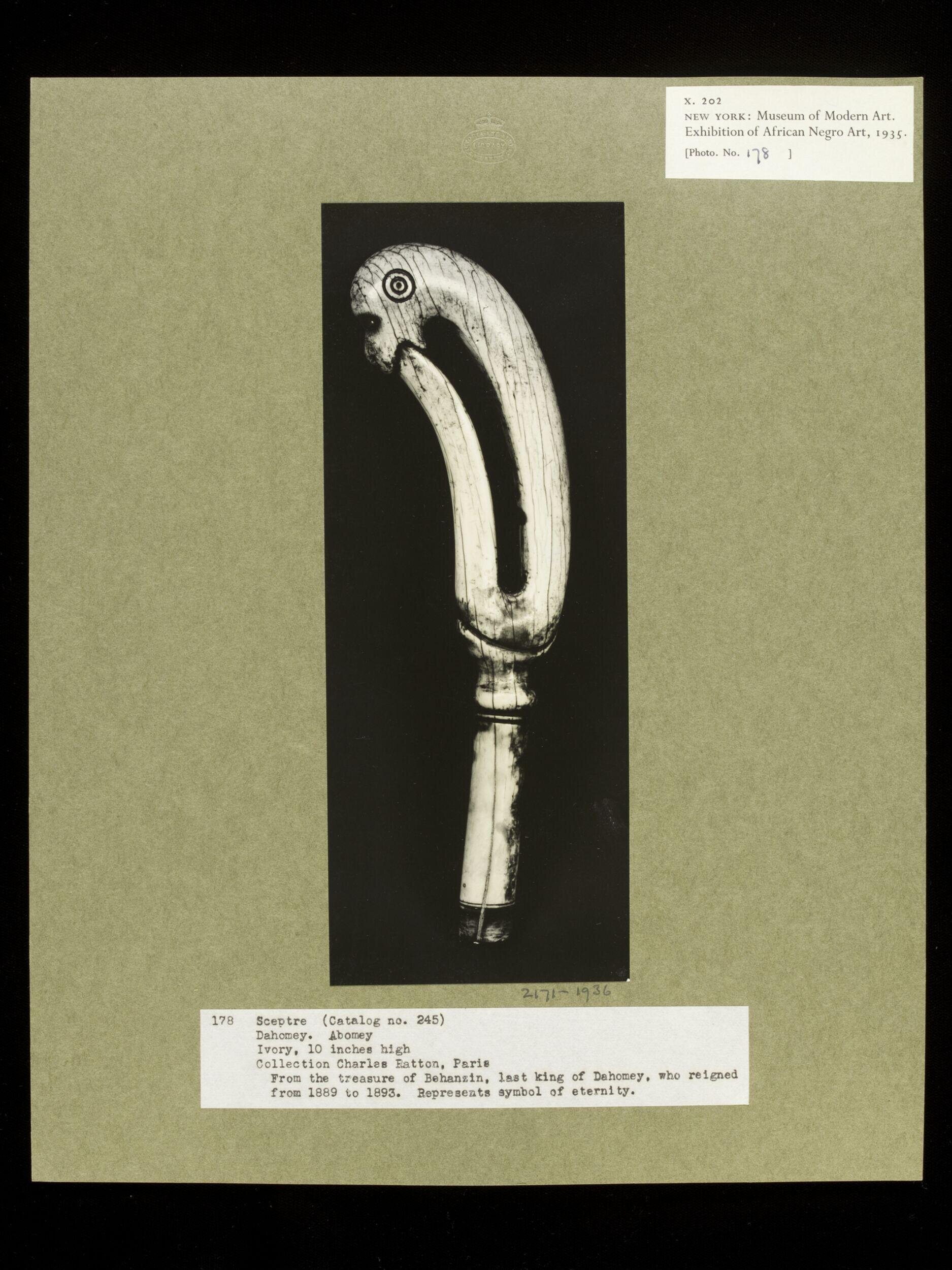 Sceptre.  Abomey
