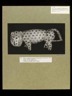 Ornament in Form of Leopard
