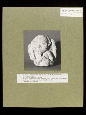 Plaster Cast of Terra Cotta Sculpture.  Yoruba.