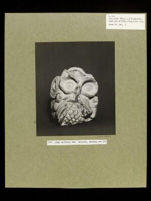 Plaster Cast of Terra Cotta Sculpture.  Yoruba.