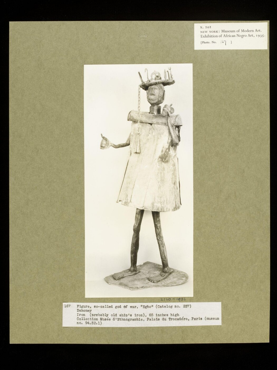 Walker Evans, Figure, so-called God of War