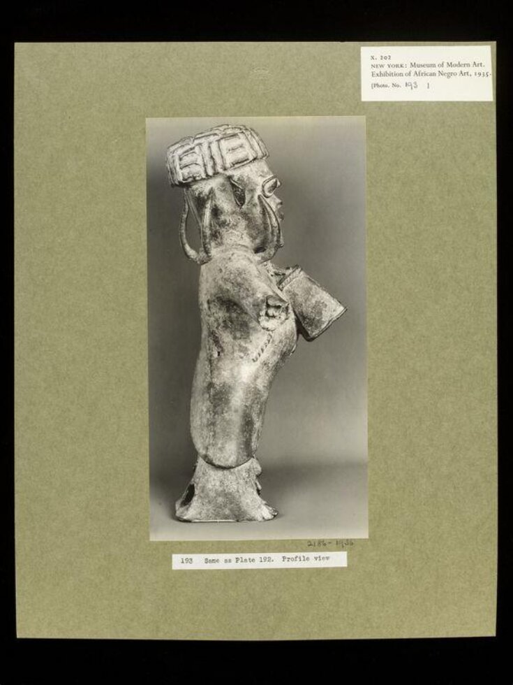 Figure with Bell at Neck.  Benin top image