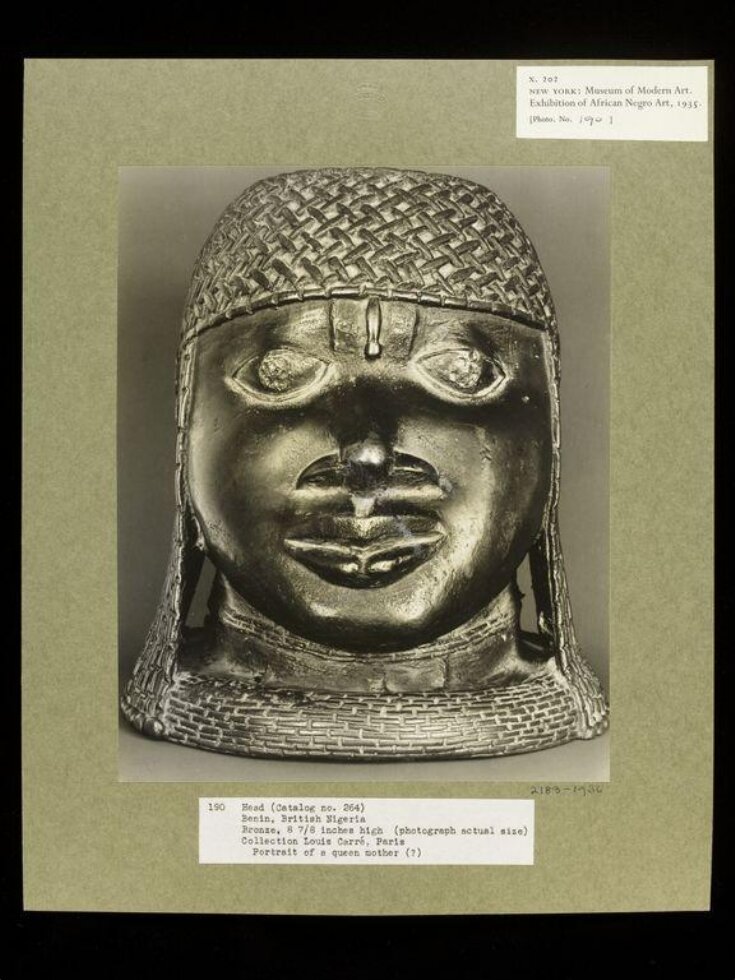 Head of a Woman, Benin top image