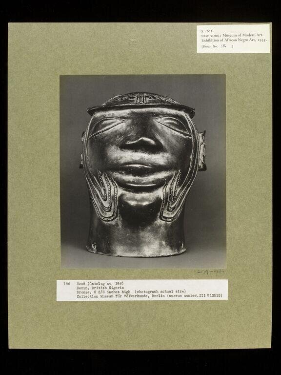 Man's Head, Benin