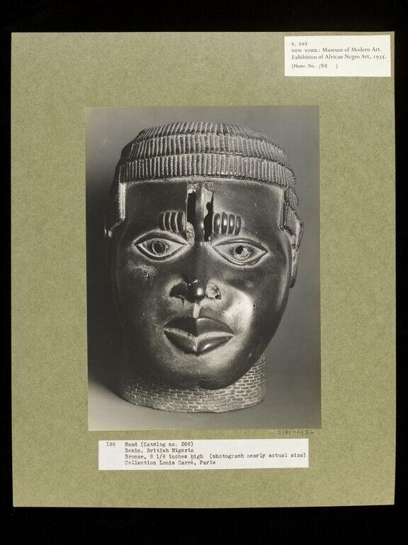 Head of a Youth, Benin