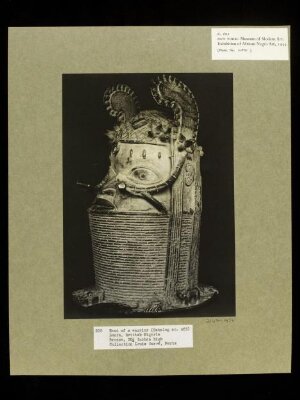 Head of Warrior.  Benin
