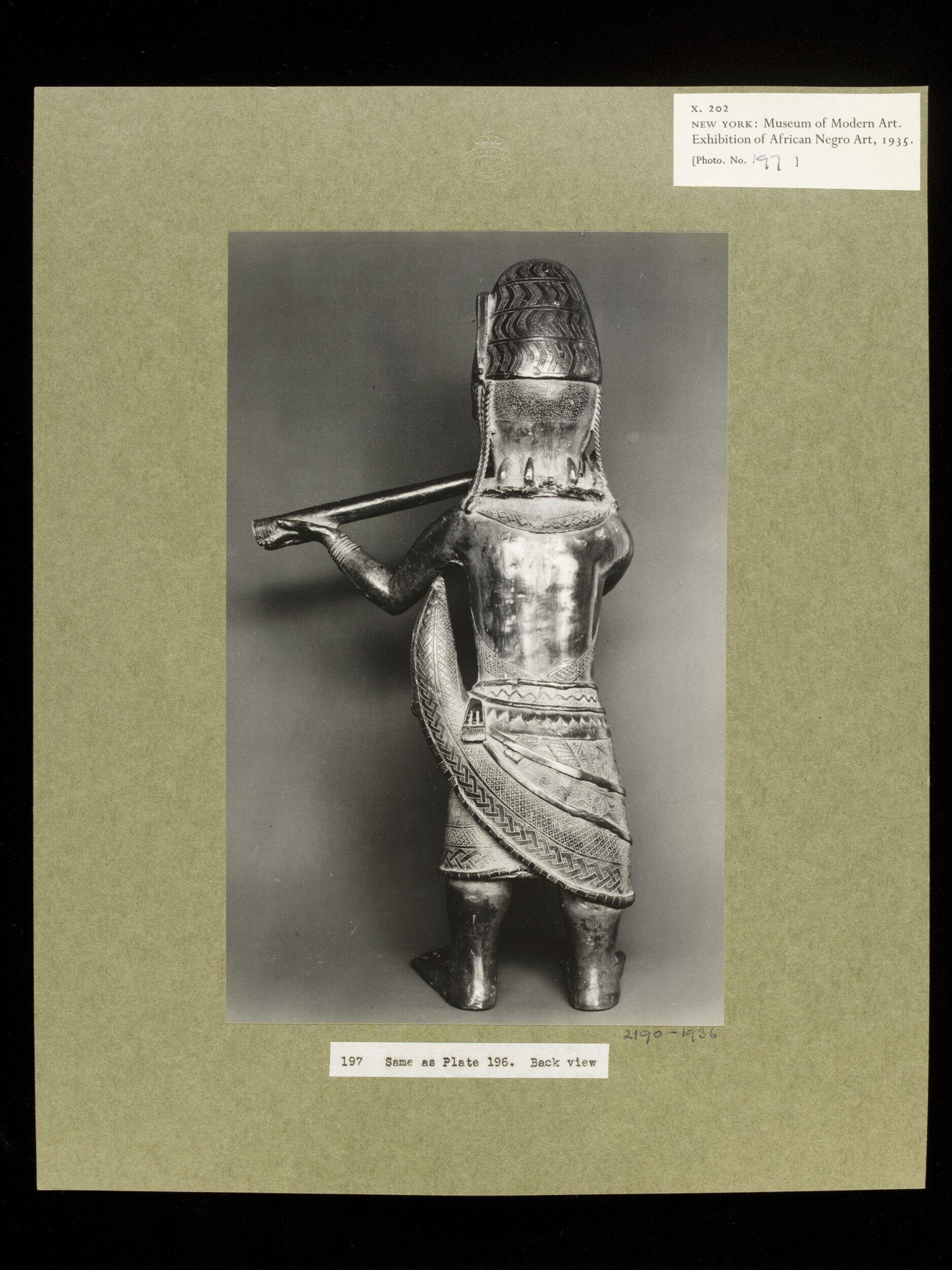Trumpeter.  Benin