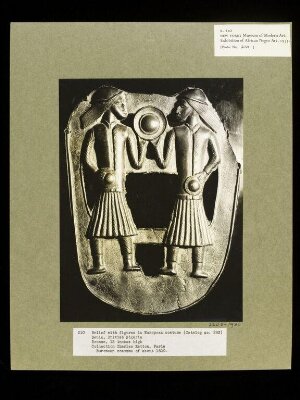 Relief with Figures in European Dress