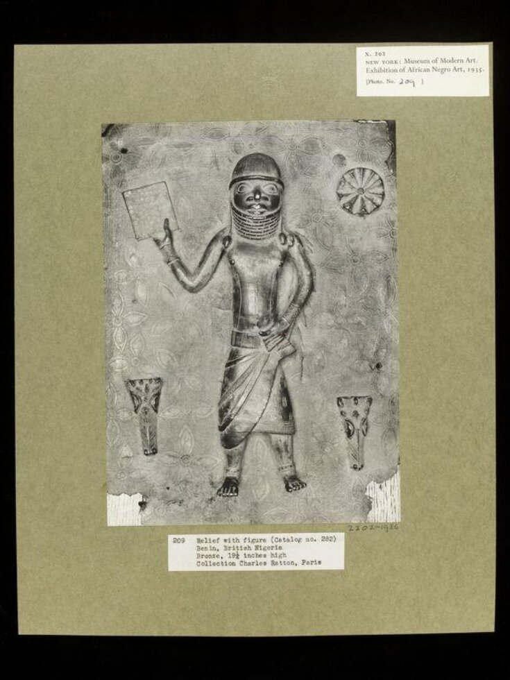 Relief with Figure.  Benin. top image