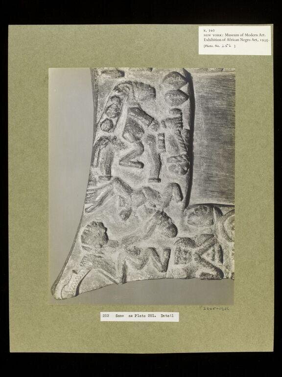 Platter.  Yoruba.