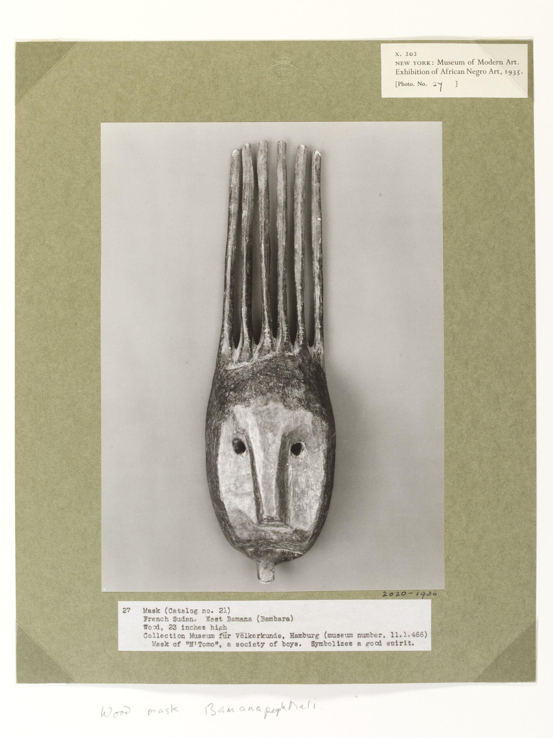 Bambara Mask