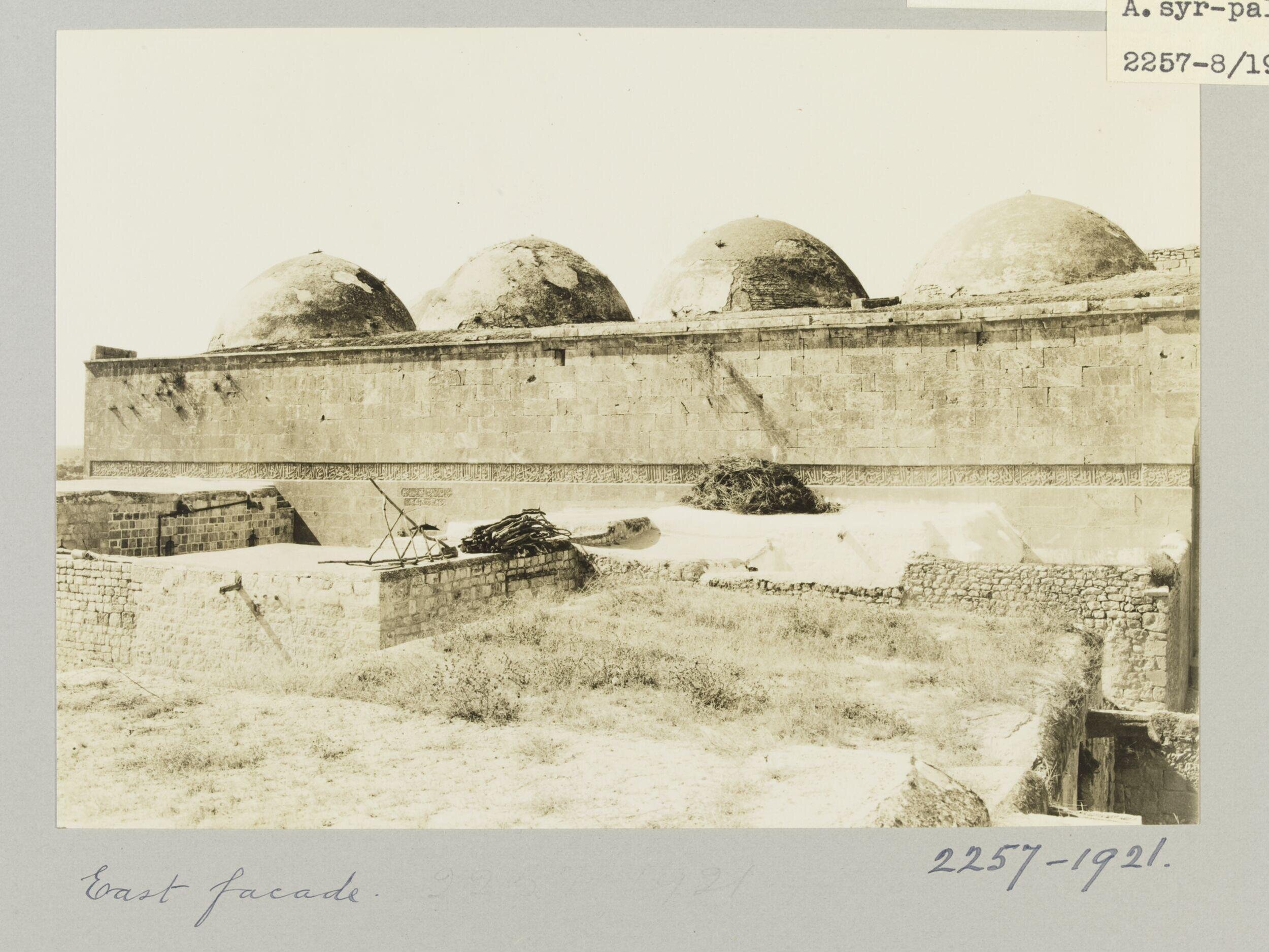 Main façade of Madrasa al-Firdaws, Aleppo