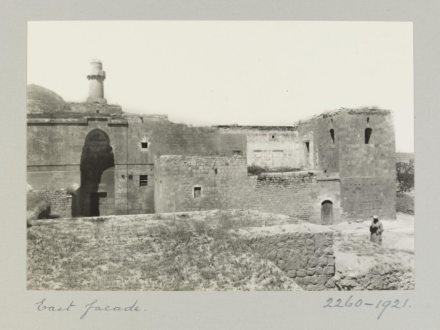 K.A.C. Creswell, Main façade of Madrasa al-Firdaws, Aleppo