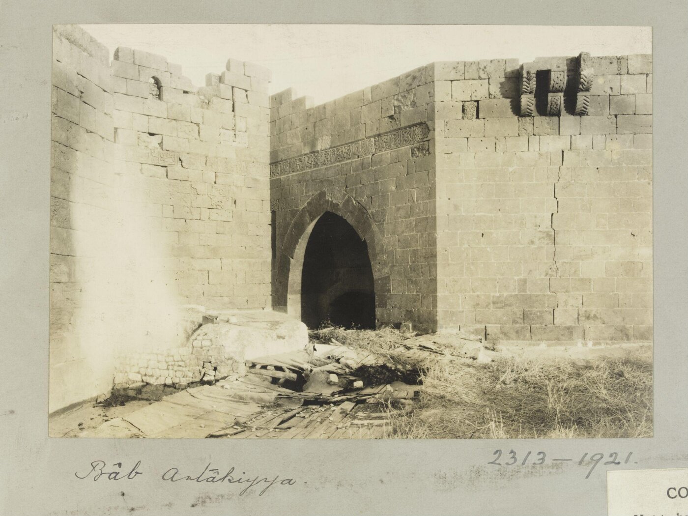 K.A.C. Creswell, Bab Antakiya, Aleppo