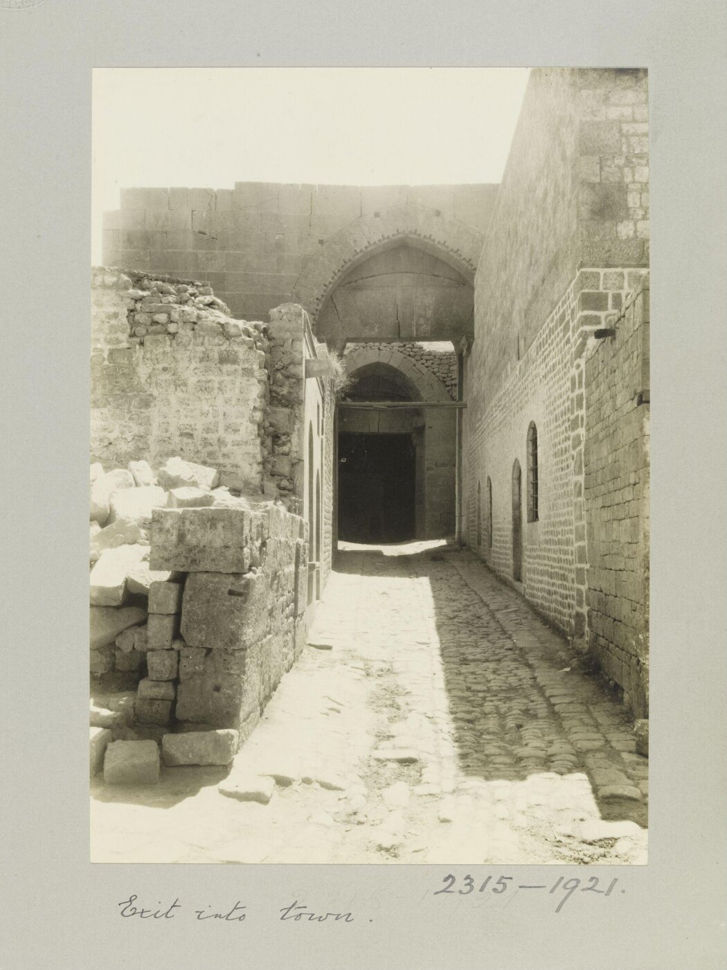 K.A.C. Creswell, Bab Qinnasrin, Aleppo