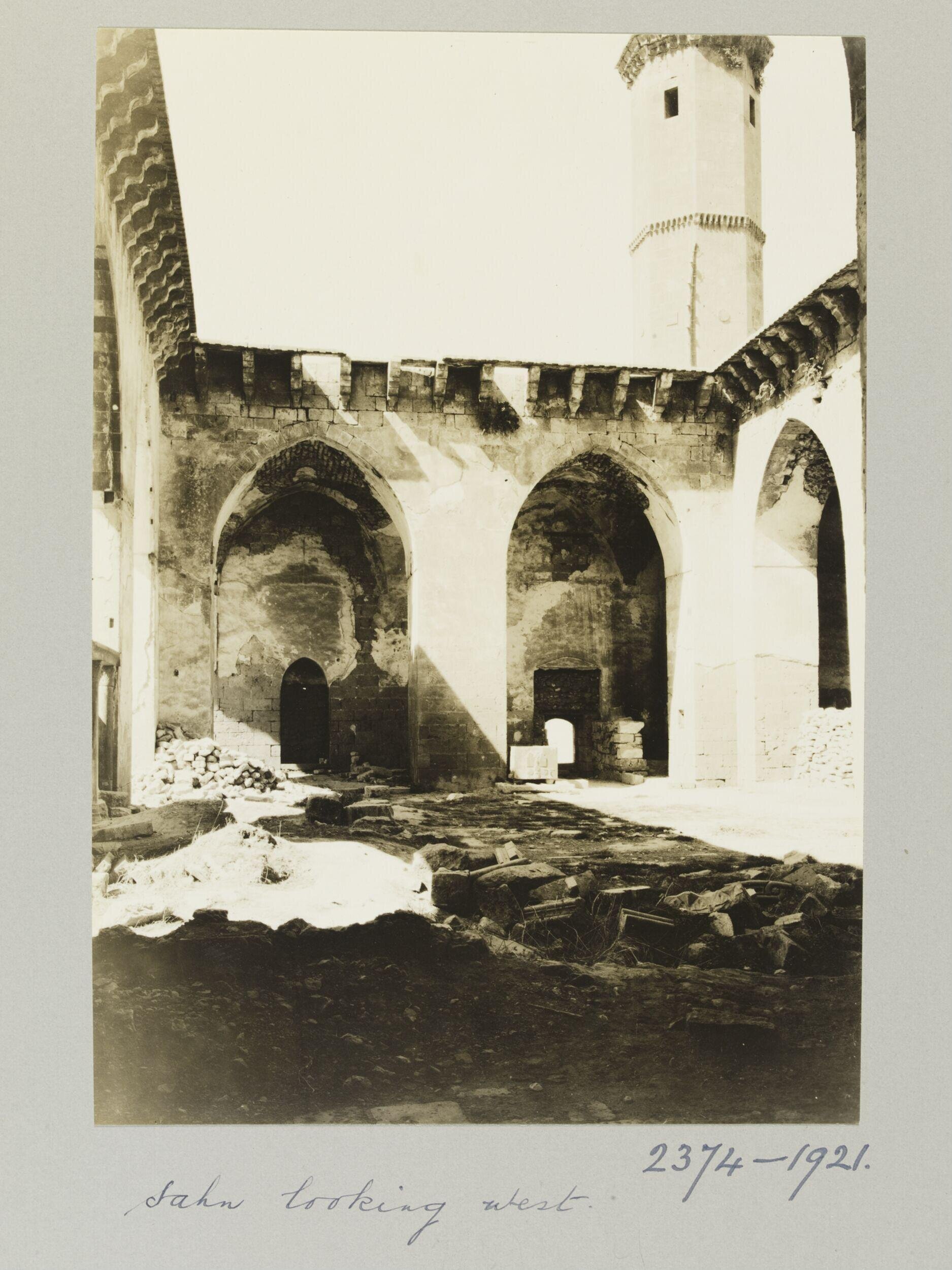 Courtyard in Mosque of al-Utrush, Aleppo