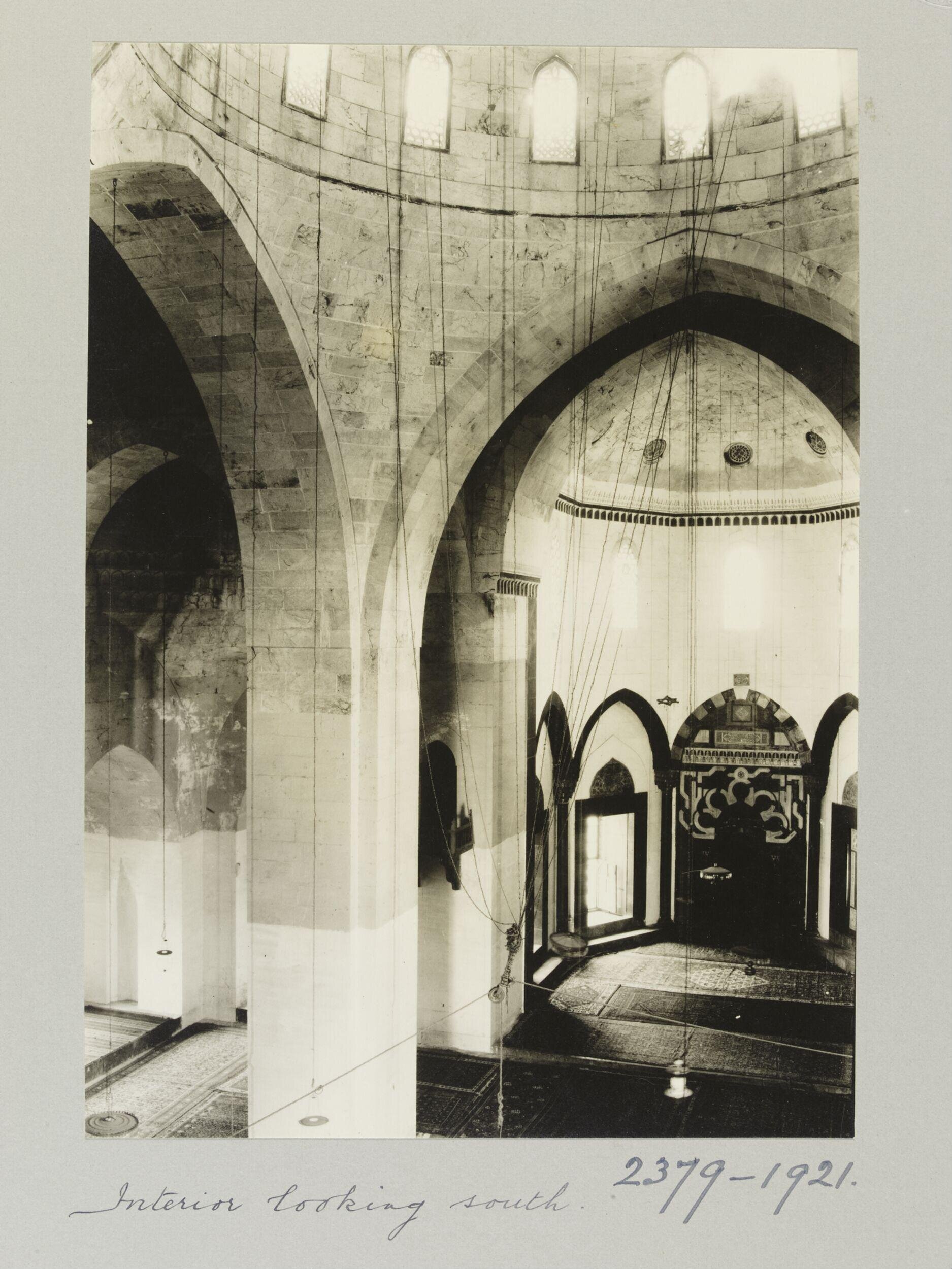 Interior in Mosque of al-Bahramiyya, Aleppo