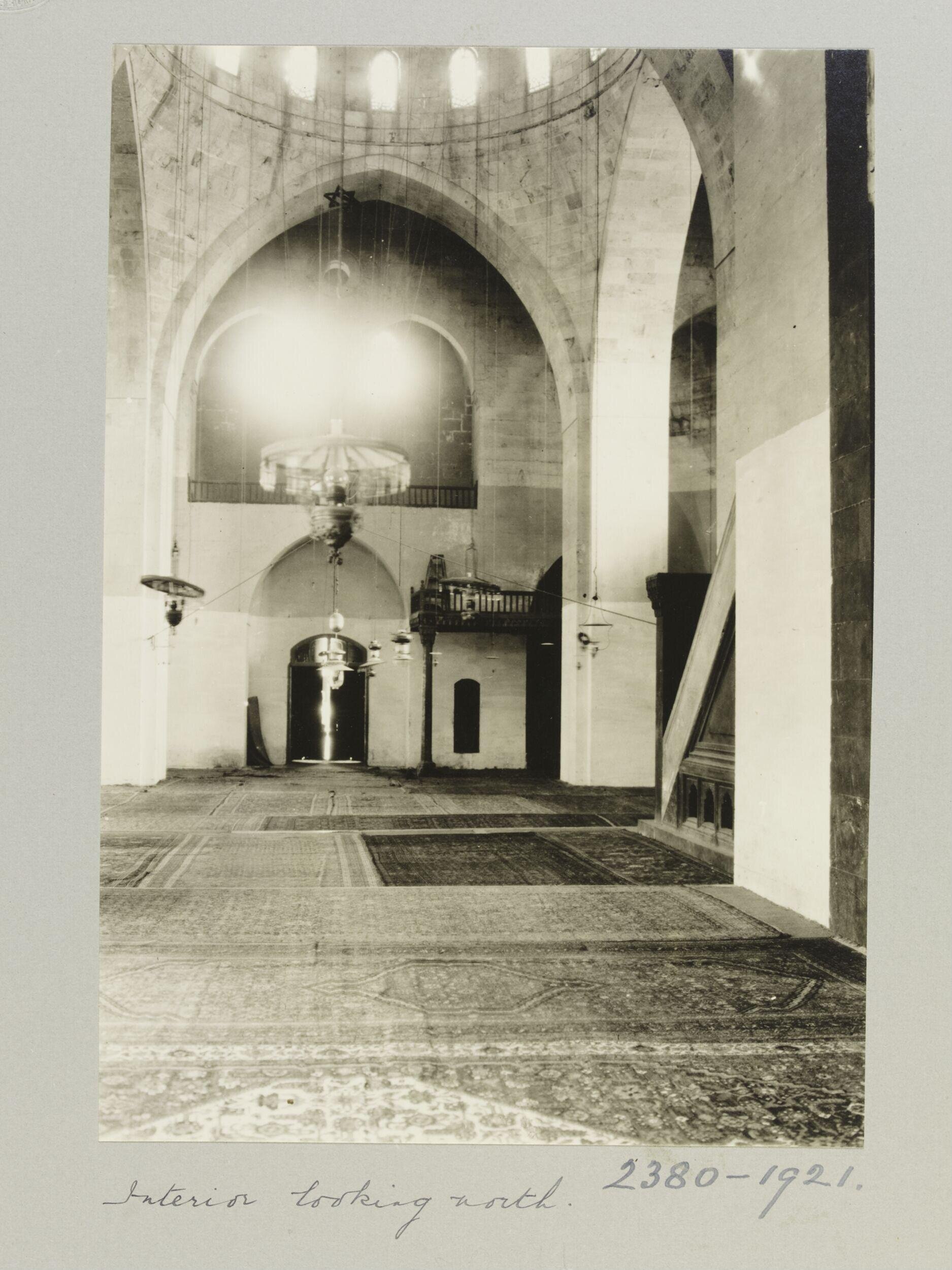 Interior in Mosque of al-Bahramiyya, Aleppo