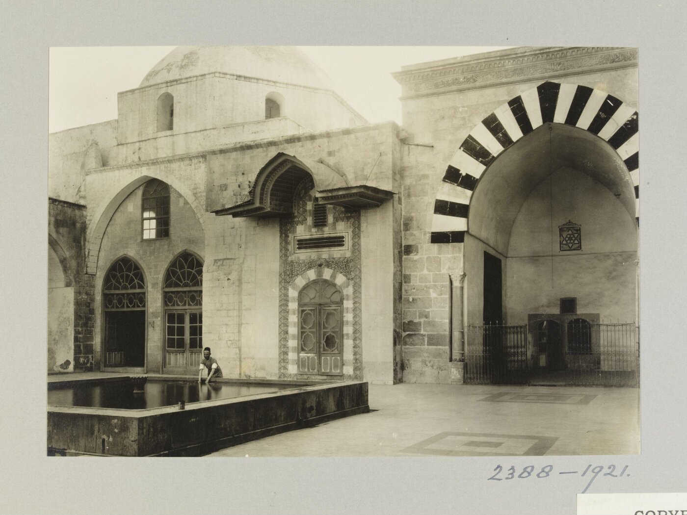 K.A.C. Creswell, Madrasa al-Halawiyya, Aleppo