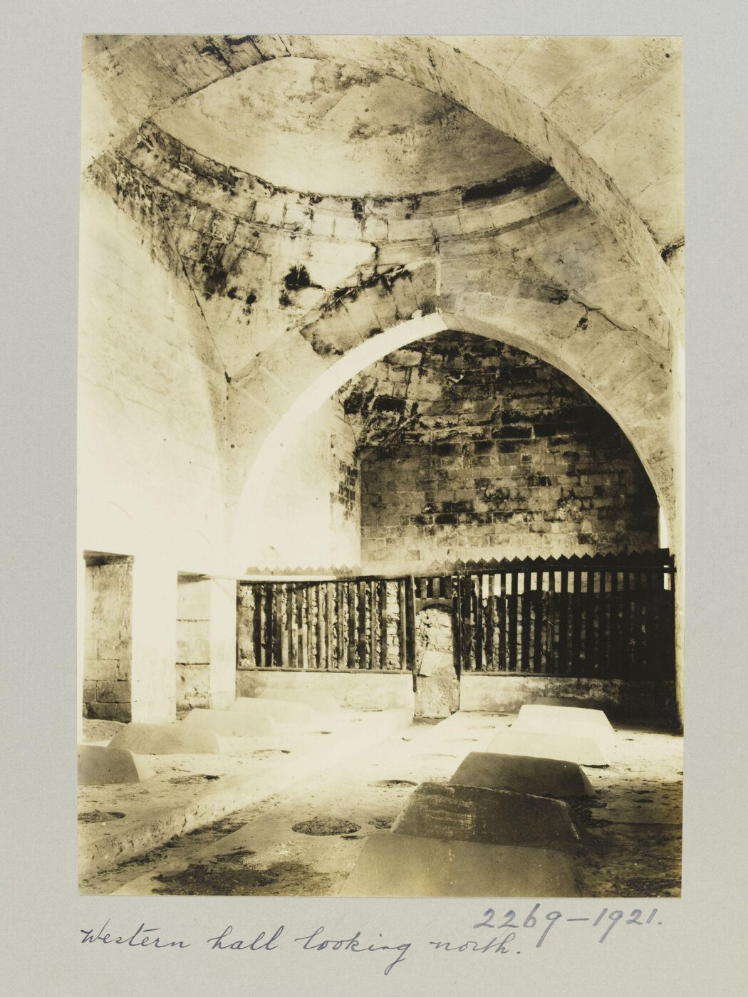 K.A.C. Creswell, Hall in Madrasa al-Firdaws, Aleppo