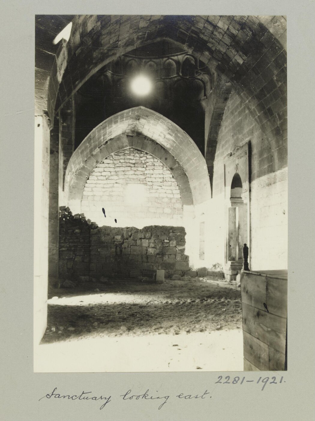 K.A.C. Creswell, Sanctuary of Madrasa al-Kamiliyya, Aleppo