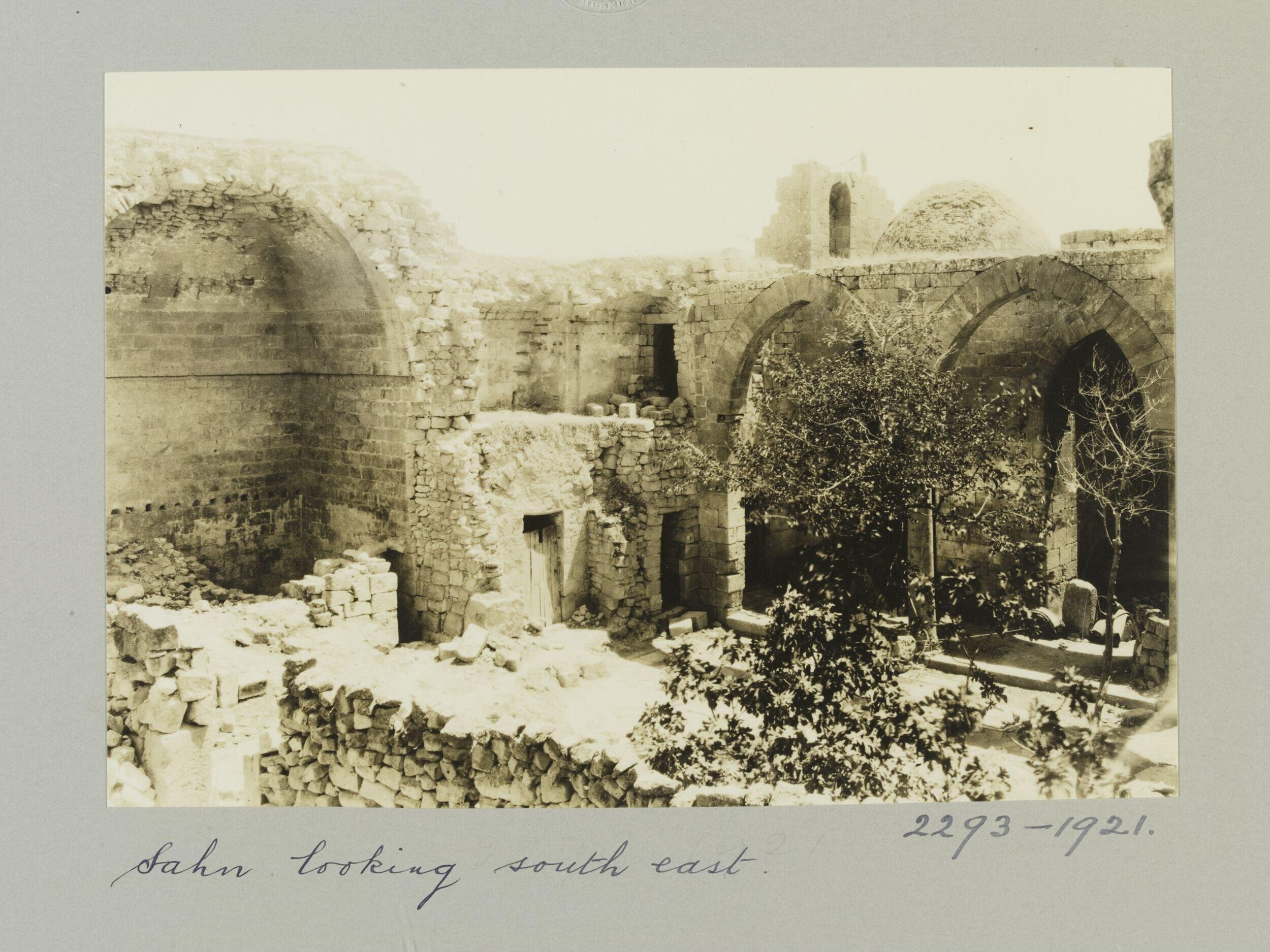 View from courtyard of Madrasa al-Zahiriyya, Aleppo