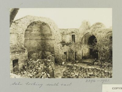 View from courtyard of Madrasa al-Zahiriyya, Aleppo