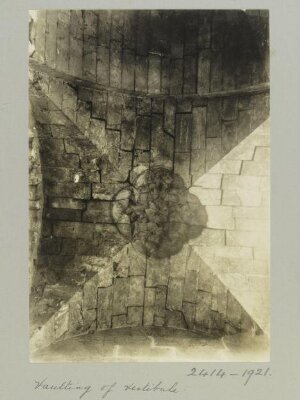 Vaulting of entrance hall of Bimaristan of Mamluk Amir Arghun al-Kamili, Aleppo