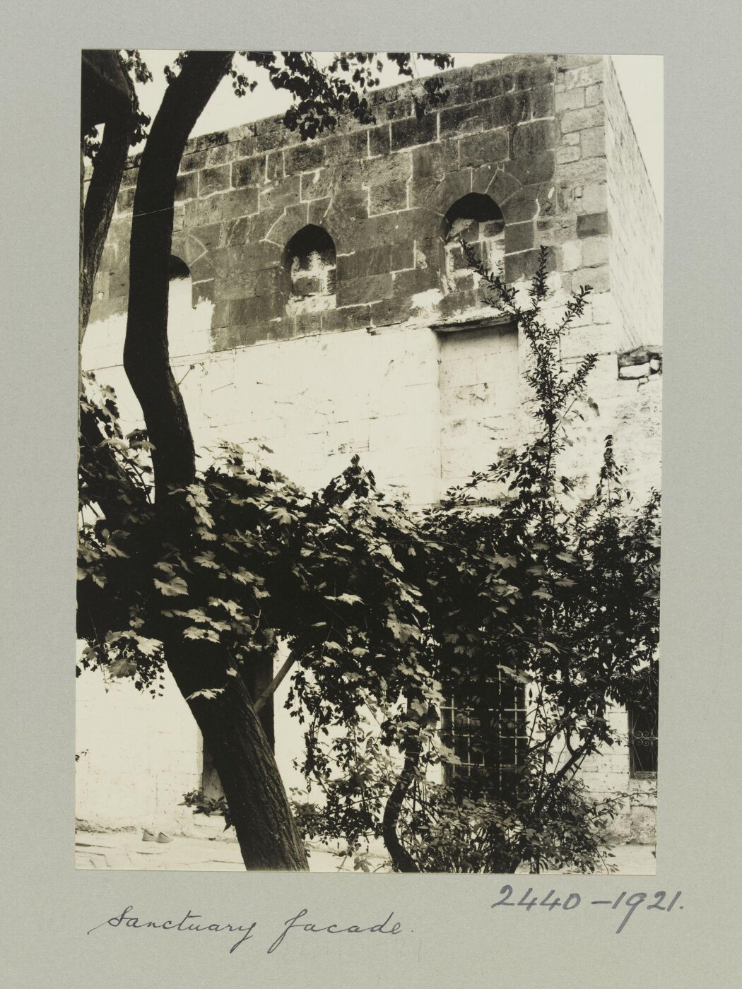 K.A.C. Creswell, Sanctuary façade of Madrasa al-Shadbakhtiyya, Aleppo