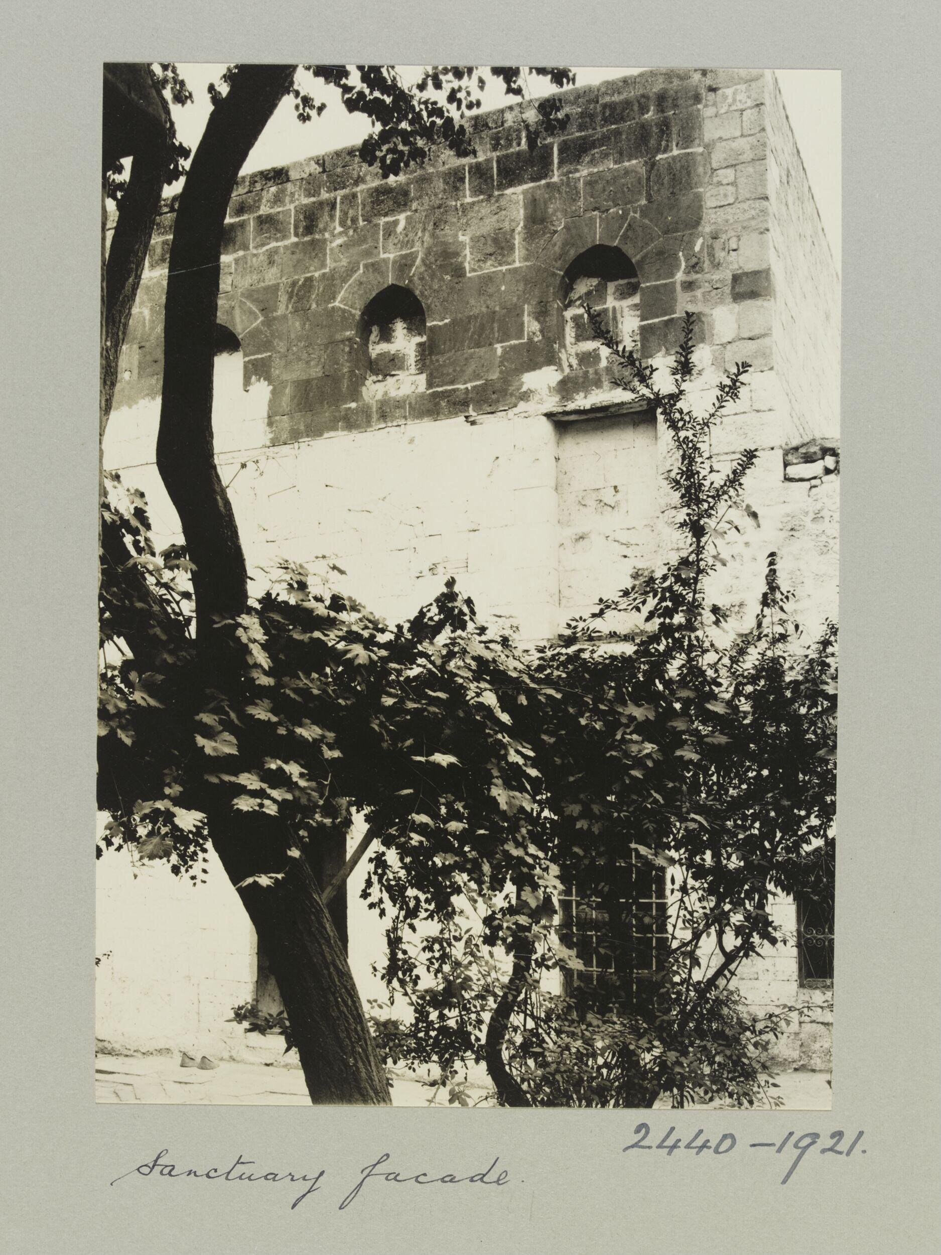 Sanctuary façade of Madrasa al-Shadbakhtiyya, Aleppo